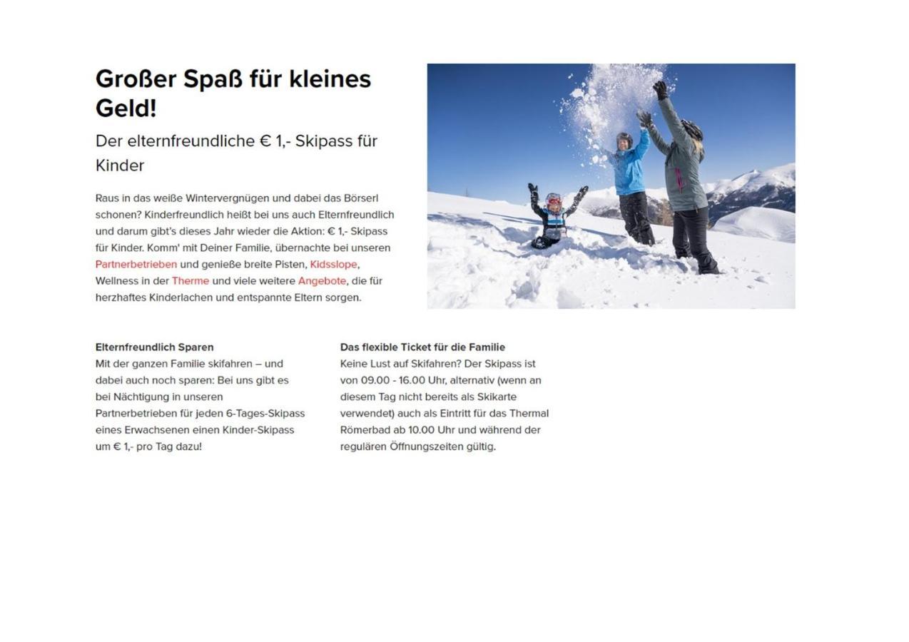 Rmg Roses Apartments Bad Kleinkirchheim Εξωτερικό φωτογραφία